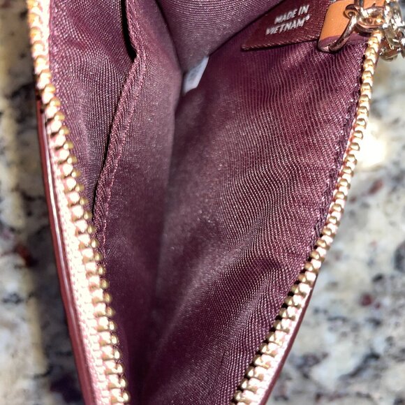 Coach Butterfly Dot Key Coin Pouch - Picture 12 of 12